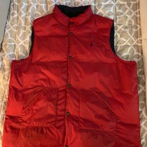 Men’s Big and Tall polo vest